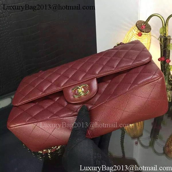 Chanel Classic Flap Bag Original Cannage Patterns A1119 Burgundy Chanel Classic Flap Bag Original Cannage Patterns A1119 Burgundy