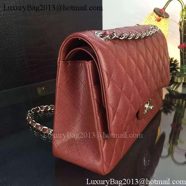 Chanel Classic Flap Bag Original Cannage Patterns A1119 Burgundy Chanel Classic Flap Bag Original Cannage Patterns A1119 Burgundy