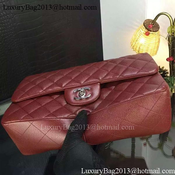 Chanel Classic Flap Bag Original Cannage Patterns A1119 Burgundy Chanel Classic Flap Bag Original Cannage Patterns A1119 Burgundy