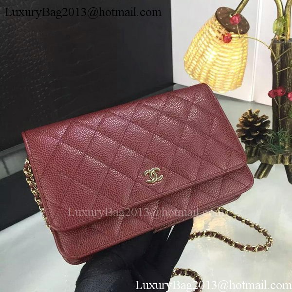 Chanel mini Flap Bag Cannage Pattern A8373 Burgundy Chanel mini Flap Bag Cannage Pattern A8373 Burgundy