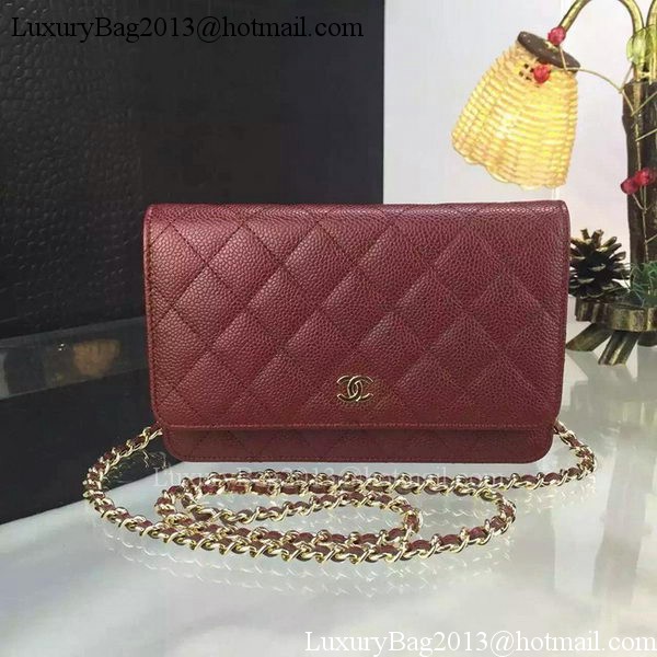 Chanel mini Flap Bag Cannage Pattern A8373 Burgundy Chanel mini Flap Bag Cannage Pattern A8373 Burgundy