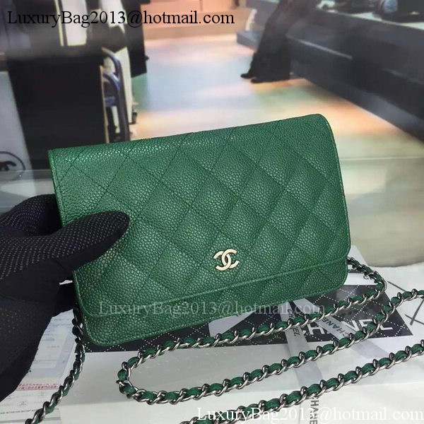 Chanel mini Flap Bag Cannage Pattern A8373 Green Chanel mini Flap Bag Cannage Pattern A8373 Green
