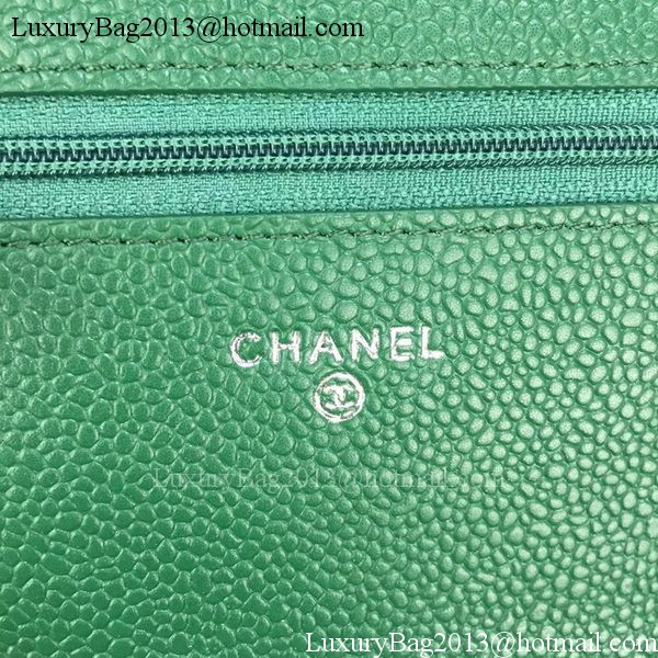 Chanel mini Flap Bag Cannage Pattern A8373 Green Chanel mini Flap Bag Cannage Pattern A8373 Green