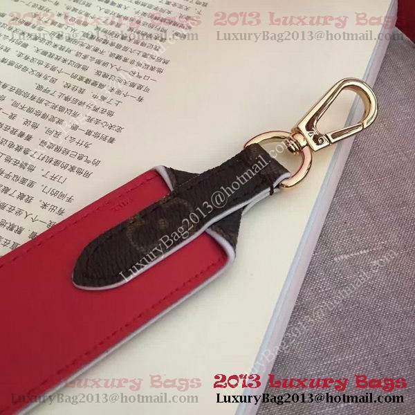 Louis Vuitton Monogram Canvas BANDOULIERE MONOGRAM J02286 Red Louis Vuitton Monogram Canvas BANDOULIERE MONOGRAM J02286 Red