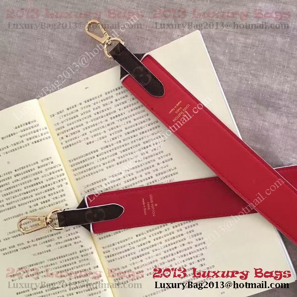 Louis Vuitton Monogram Canvas BANDOULIERE MONOGRAM J02286 Red Louis Vuitton Monogram Canvas BANDOULIERE MONOGRAM J02286 Red