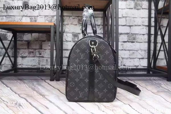 Louis Vuitton Monogram Eclipse Canvas KEEPALL 45 BANDOULIERE M40569 Louis Vuitton Monogram Eclipse Canvas KEEPALL 45 BANDOULIERE M40569