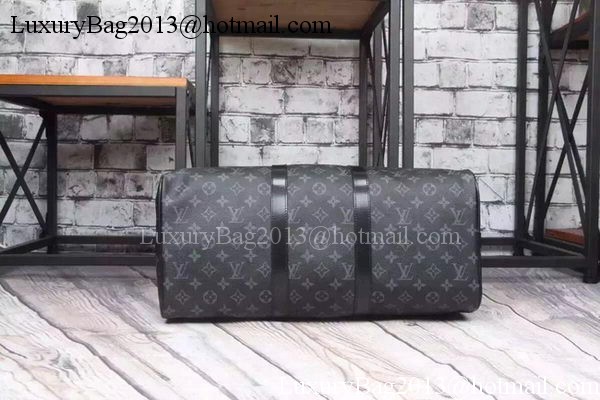 Louis Vuitton Monogram Eclipse Canvas KEEPALL 45 BANDOULIERE M40569 Louis Vuitton Monogram Eclipse Canvas KEEPALL 45 BANDOULIERE M40569