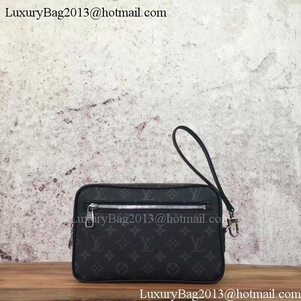 Louis Vuitton Monogram Eclipse Canvas KASAI CLUTCH M41664 Louis Vuitton Monogram Eclipse Canvas KASAI CLUTCH M41664