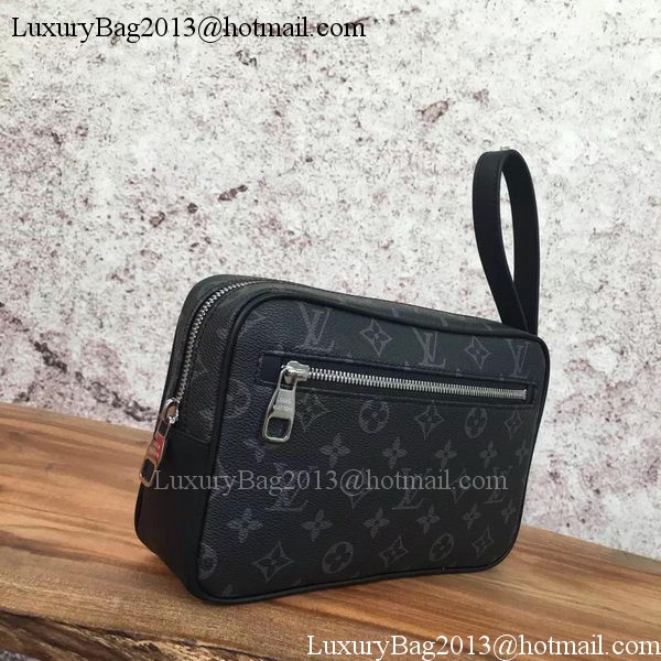 Louis Vuitton Monogram Eclipse Canvas KASAI CLUTCH M41664 Louis Vuitton Monogram Eclipse Canvas KASAI CLUTCH M41664