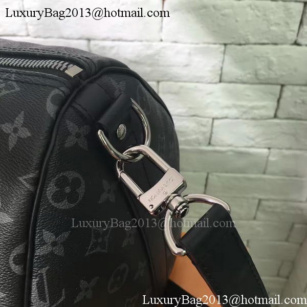 Louis Vuitton Monogram Eclipse Canvas KEEPALL 45 BANDOULIERE N40569 Louis Vuitton Monogram Eclipse Canvas KEEPALL 45 BANDOULIERE N40569