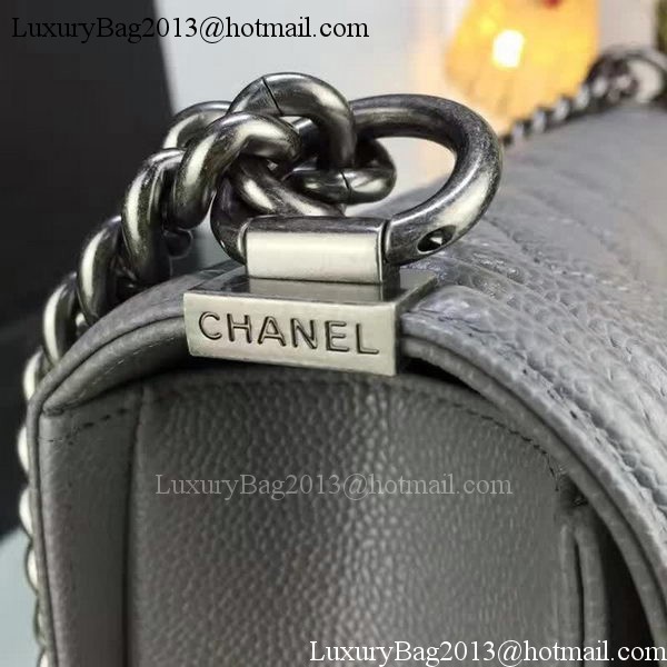 Boy Chanel Flap Bags Original Grey Cannage Pattern A67088 Silver Boy Chanel Flap Bags Original Grey Cannage Pattern A67088 Silver