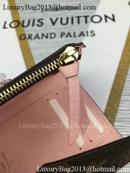 Louis Vuitton Monogram Canvas Victorine Wallet M62360 Pink Louis Vuitton Monogram Canvas Victorine Wallet M62360 Pink