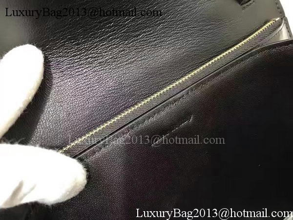 Celine Classic Box Flap Bag Smooth Leather C20447 Black Celine Classic Box Flap Bag Smooth Leather C20447 Black