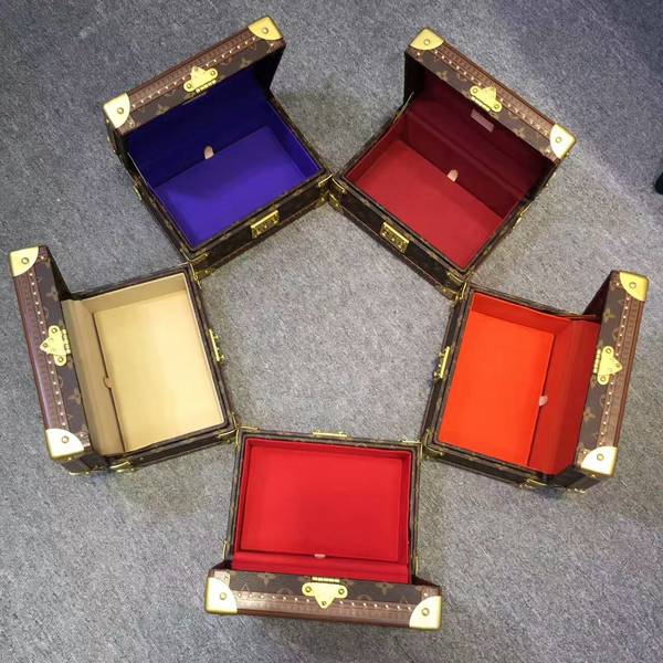 Louis Vuitton Monogram Canvas Treasure Box 40666 Dark Blue Louis Vuitton Monogram Canvas Treasure Box 40666 Dark Blue