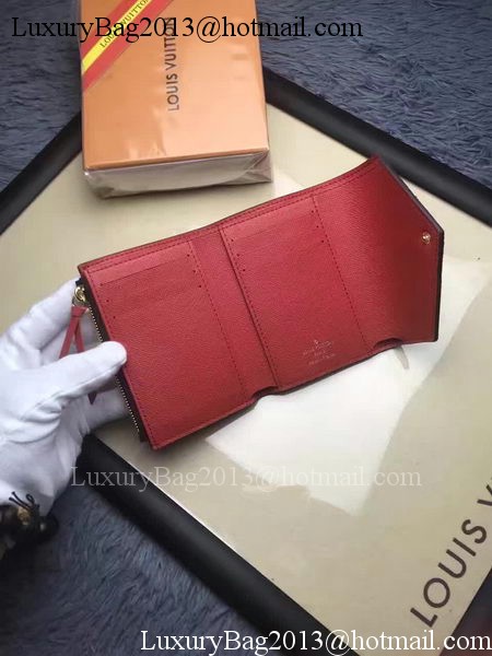 Louis Vuitton Victorine Wallet Monogram Canvas M62360 Red Louis Vuitton Victorine Wallet Monogram Canvas M62360 Red
