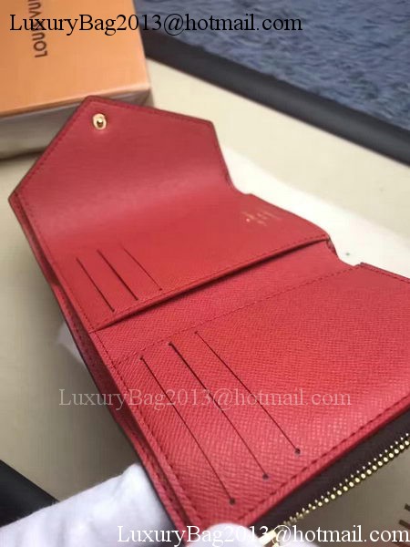 Louis Vuitton Victorine Wallet Monogram Canvas M62360 Red Louis Vuitton Victorine Wallet Monogram Canvas M62360 Red