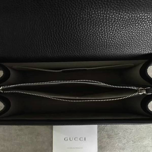 Gucci Now Bamboo Lichee Pattern Leather Top Handle Bag 448075 Black Gucci Now Bamboo Lichee Pattern Leather Top Handle Bag 448075 Black
