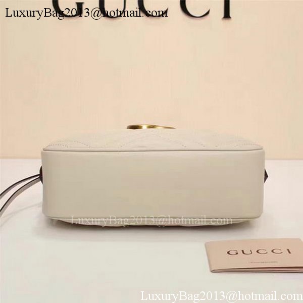 Gucci GG Marmont Matelasse Shoulder Bag 447632 OffWhite Gucci GG Marmont Matelasse Shoulder Bag 447632 OffWhite