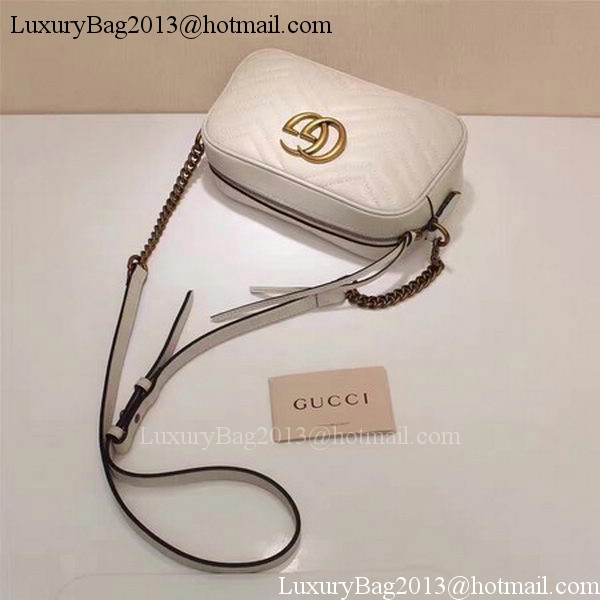 Gucci GG Marmont Matelasse Shoulder Bag 447632 OffWhite Gucci GG Marmont Matelasse Shoulder Bag 447632 OffWhite