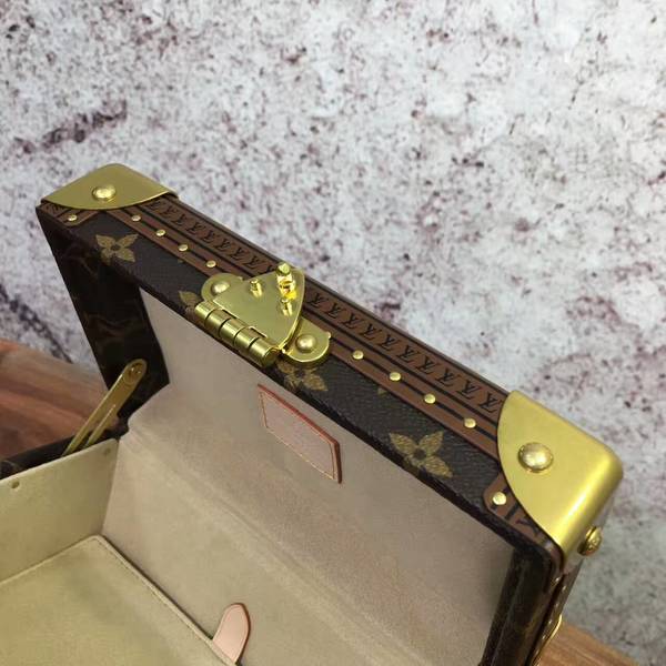 Louis Vuitton Mini Monogram Canvas Treasure Box 40665 Yellow Louis Vuitton Mini Monogram Canvas Treasure Box 40665 Yellow