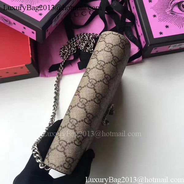 Gucci Dionysus GG Supreme Shoulder Bag 401231 Apricot&red Gucci Dionysus GG Supreme Shoulder Bag 401231 Apricot&red