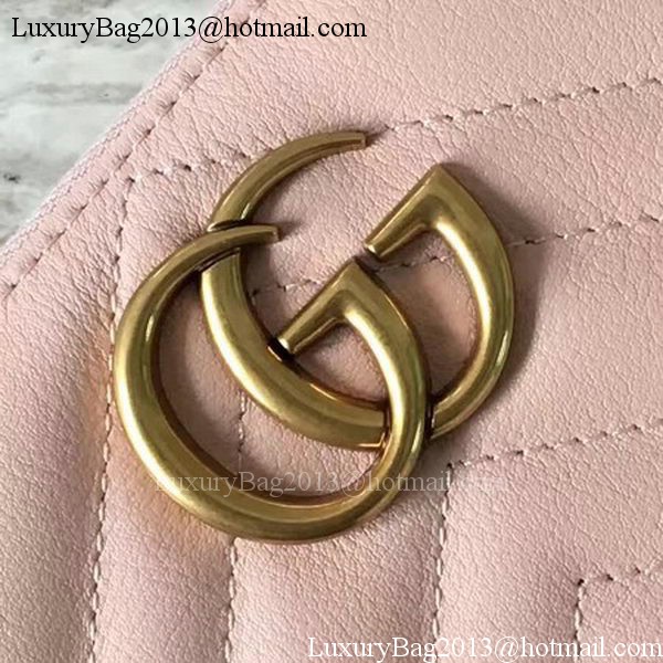 Gucci GG Marmont Zip Around Wallet 443123 Pink Gucci GG Marmont Zip Around Wallet 443123 Pink