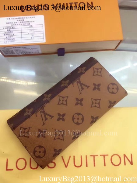 Louis Vuitton Monogram Canvas Emilie Wallet M60136 Orange Louis Vuitton Monogram Canvas Emilie Wallet M60136 Orange