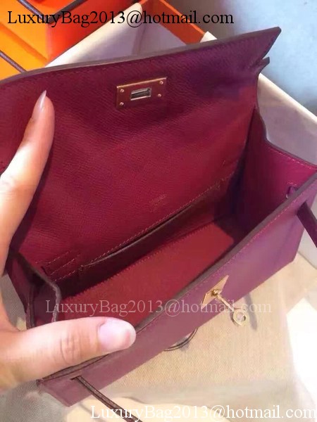 Hermes Kelly 22cm Tote Bag Original Leather KL22 Rose Hermes Kelly 22cm Tote Bag Original Leather KL22 Rose