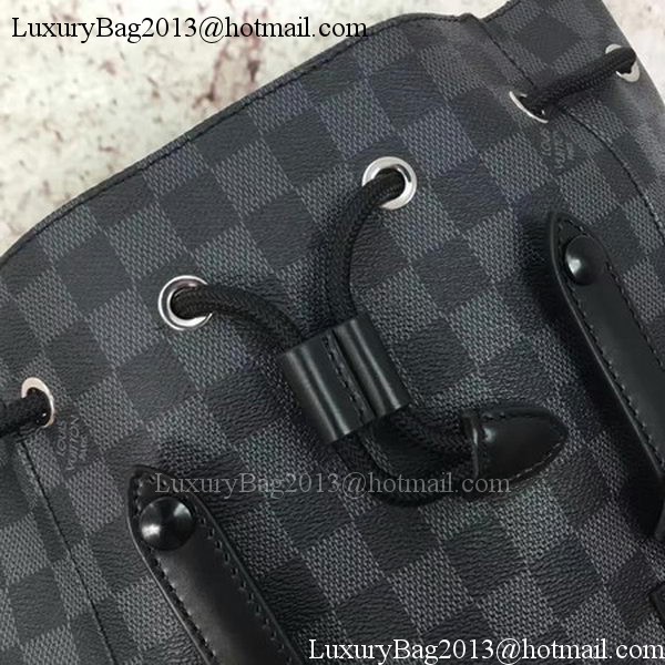 Louis Vuitton Damier Graphite Canvas CHRISTOPHER PM N41379 Louis Vuitton Damier Graphite Canvas CHRISTOPHER PM N41379