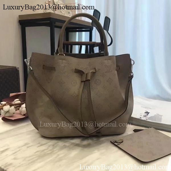 Louis Vuitton Mahina Leather GIROLATA Bag M54403 Grey Louis Vuitton Mahina Leather GIROLATA Bag M54403 Grey