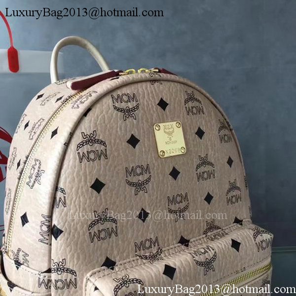 MCM Medium Top Studs Backpack MCM0039 OffWhite MCM Medium Top Studs Backpack MCM0039 OffWhite