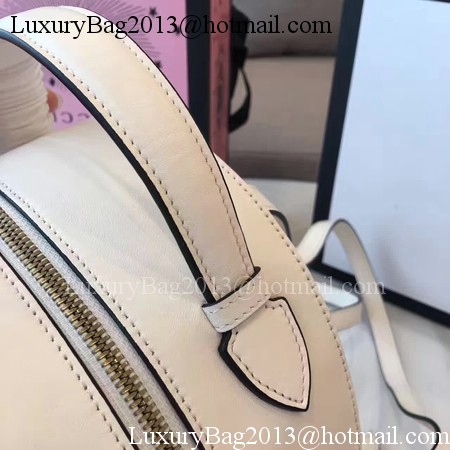 Gucci GG Marmont Quilted Leather Backpack 476671 White Gucci GG Marmont Quilted Leather Backpack 476671 White