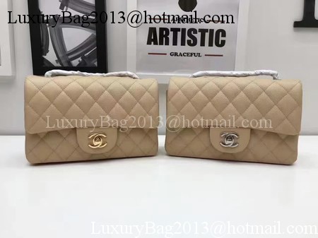 Chanel mini Classic Flap Bag Original Cannage Pattern A1116 Apricot Chanel mini Classic Flap Bag Original Cannage Pattern A1116 Apricot