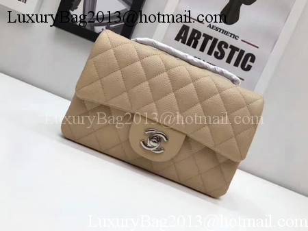 Chanel mini Classic Flap Bag Original Cannage Pattern A1116 Apricot Chanel mini Classic Flap Bag Original Cannage Pattern A1116 Apricot
