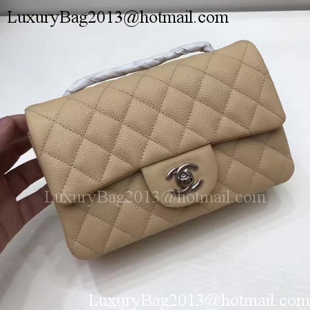 Chanel mini Classic Flap Bag Original Cannage Pattern A1116 Apricot Chanel mini Classic Flap Bag Original Cannage Pattern A1116 Apricot