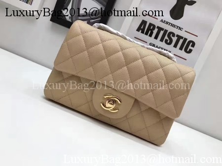 Chanel mini Classic Flap Bag Original Cannage Pattern A1116 Apricot Chanel mini Classic Flap Bag Original Cannage Pattern A1116 Apricot
