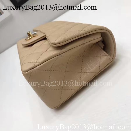 Chanel mini Classic Flap Bag Original Cannage Pattern A1116 Apricot Chanel mini Classic Flap Bag Original Cannage Pattern A1116 Apricot