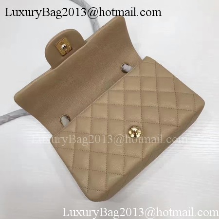 Chanel mini Classic Flap Bag Original Cannage Pattern A1116 Apricot Chanel mini Classic Flap Bag Original Cannage Pattern A1116 Apricot