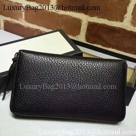 Gucci Bree Leather Zip Around Wallet 323397 Black Gucci Bree Leather Zip Around Wallet 323397 Black