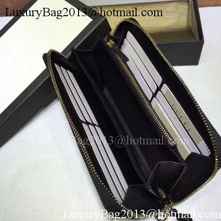 Gucci Bree Leather Zip Around Wallet 323397 Black Gucci Bree Leather Zip Around Wallet 323397 Black