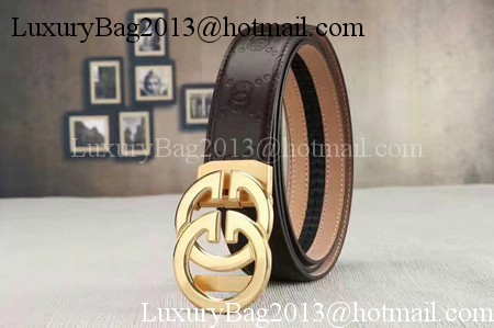 Gucci 34mm Leather Belt GG0801 Brown Gucci 34mm Leather Belt GG0801 Brown