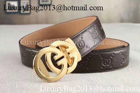 Gucci 34mm Leather Belt GG0801 Brown Gucci 34mm Leather Belt GG0801 Brown