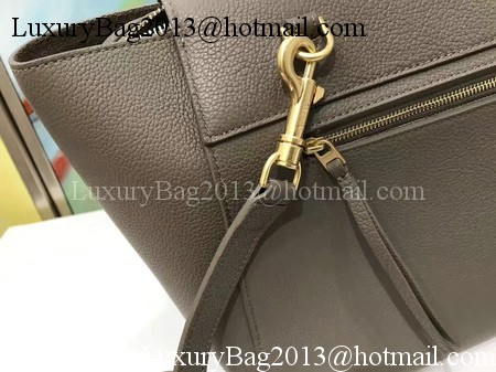 Celine Belt Bag Original Litchi Leather C3349 Grey Celine Belt Bag Original Litchi Leather C3349 Grey