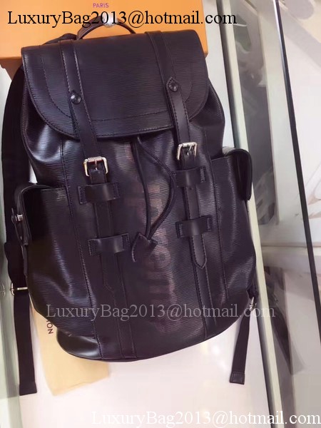 Louis Vuitton Epi Leather CHRISTOPHER PM M50159 Black Louis Vuitton Epi Leather CHRISTOPHER PM M50159 Black
