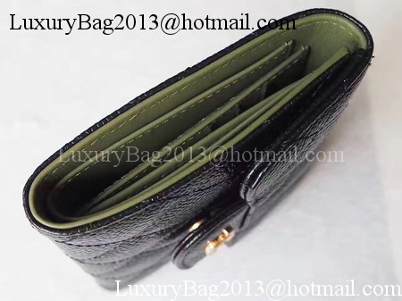 Chanel Tri-Fold Wallet Cannage Pattern Leather A48981 Black Chanel Tri-Fold Wallet Cannage Pattern Leather A48981 Black