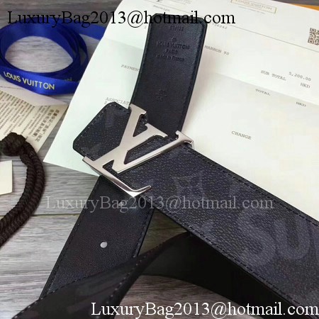 Louis Vuitton SPREME 40mm Black Belt M5899 Silver Louis Vuitton SPREME 40mm Black Belt M5899 Silver