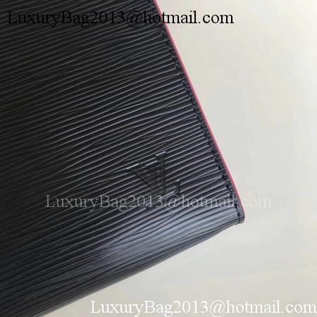 Louis Vuitton Epi Leather TOILETRY POUCH 26 M67184 Black&Rose Louis Vuitton Epi Leather TOILETRY POUCH 26 M67184 Black&Rose