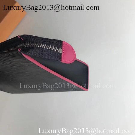 Louis Vuitton Epi Leather TOILETRY POUCH 26 M67184 Black&Rose Louis Vuitton Epi Leather TOILETRY POUCH 26 M67184 Black&Rose