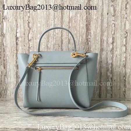 Celine Belt mini Bag Original Leather C98310 Light Blue Celine Belt mini Bag Original Leather C98310 Light Blue