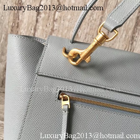 Celine Belt mini Bag Original Leather C98310 Light Blue Celine Belt mini Bag Original Leather C98310 Light Blue